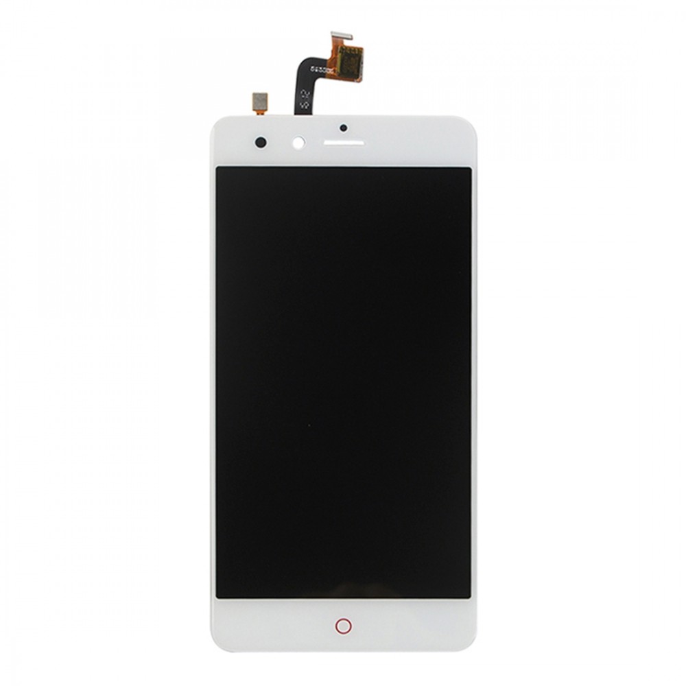 For ZTE Nubia Z11 mini / NX529J LCD Screen and Digitizer Full Assembly(White)  ZTE Nubia Z11 mini